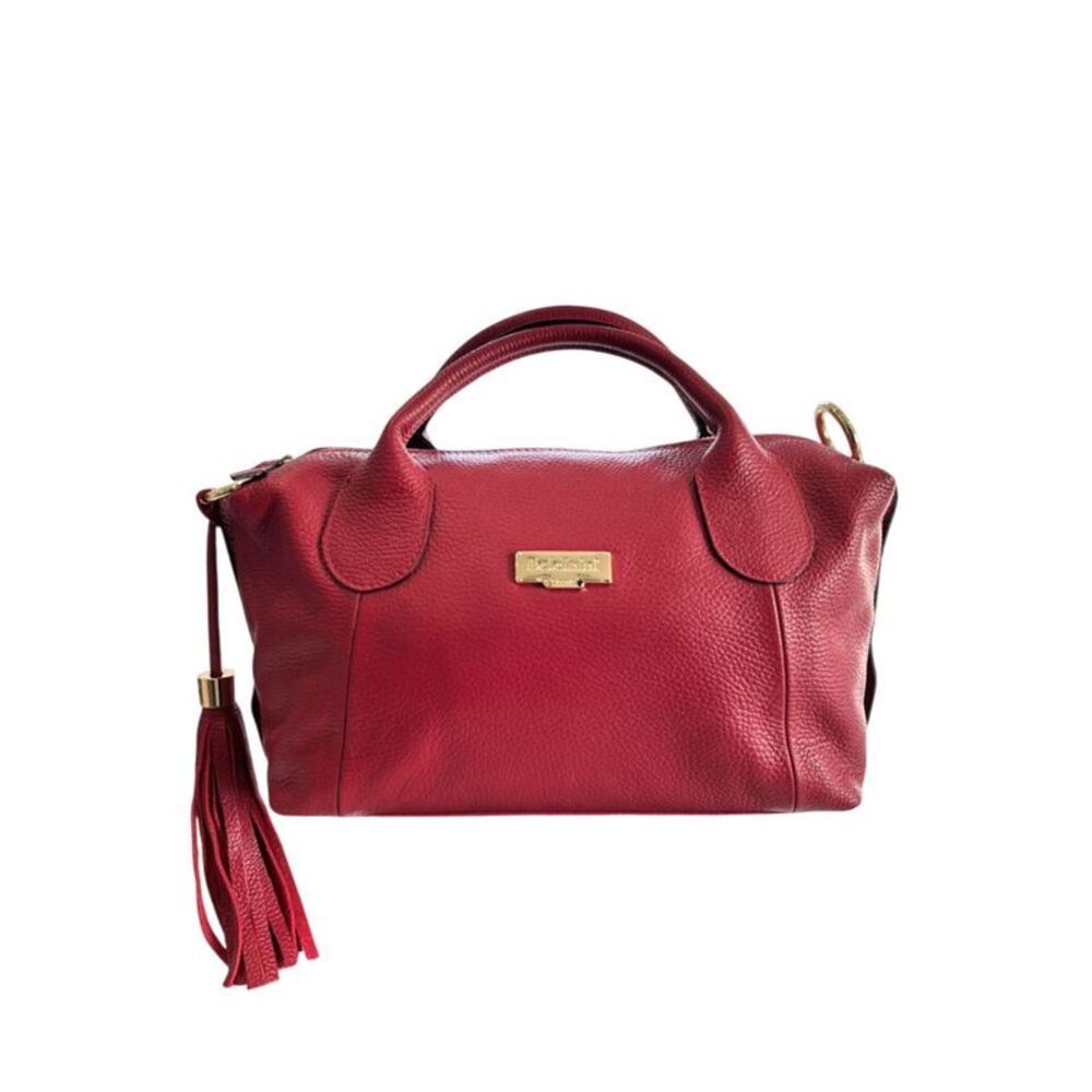 Baldinini Trend Red Leather Women Women's Handbag